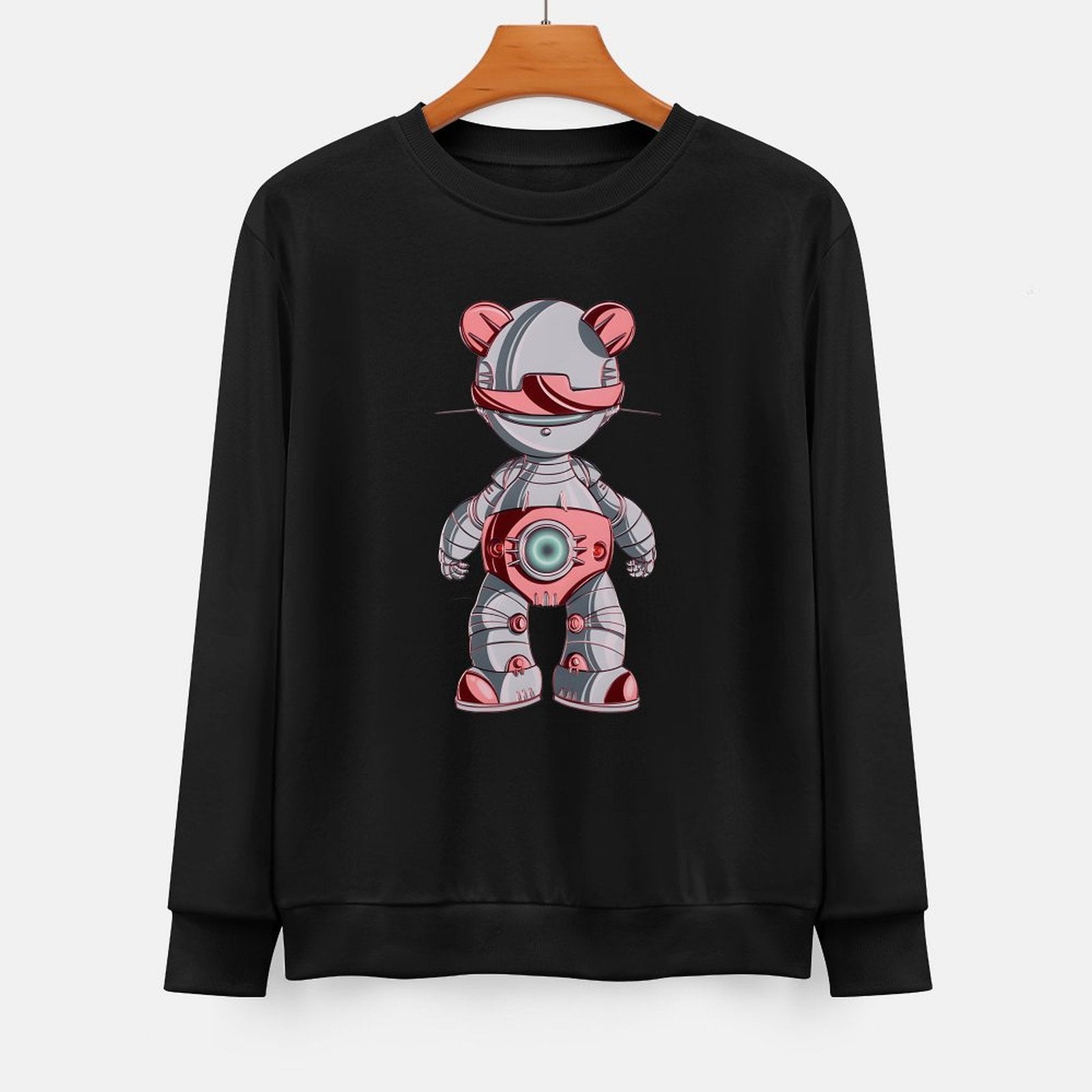 Long Sleeve With Front PatternActive Shrink-Resistant